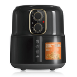 Electronice si Electrocasnice - Electrocasnice bucatarie - Aparate de gatit & desert - Friteuze - Air Fryer, friteusa cu aer cald, putere de 1500W, functii multiple, capacitate 4,8L, ABYZ®™ - Infinity.ro