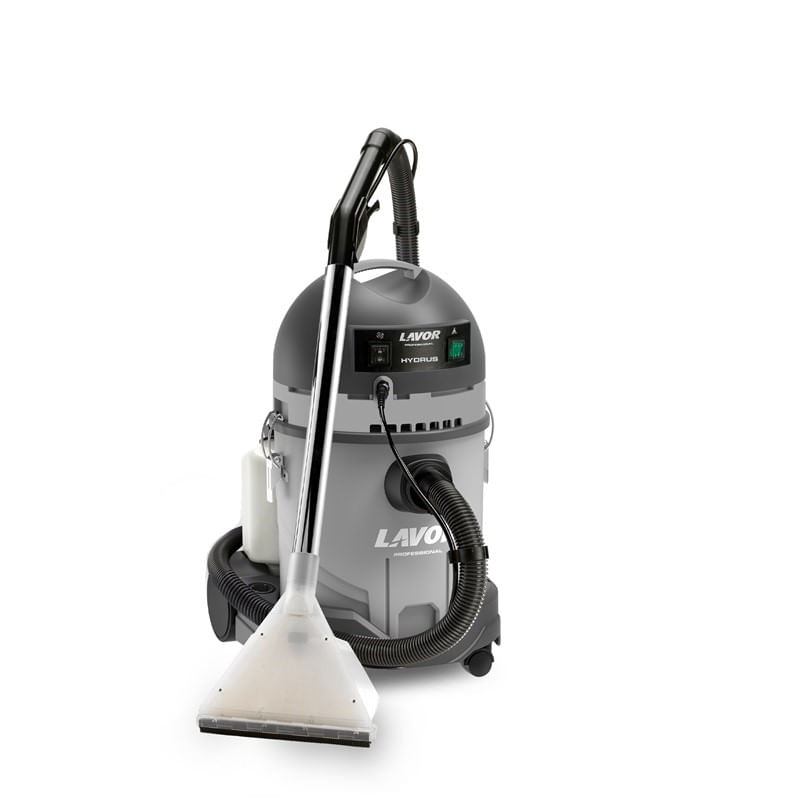 Electronice si Electrocasnice - Ingrijirea locuintei - Aspiratoare - Aspirator cu spalare, injectie/extractie, cu 1 motor LAVOR HYDRUS, putere 1400W, recipient colectare 20l din plastic - Infinity.ro