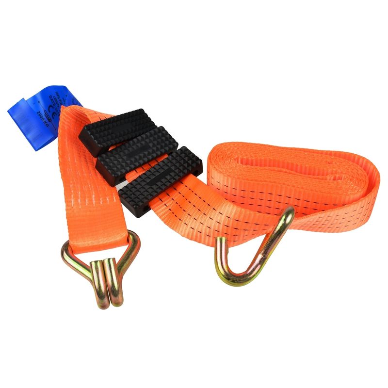 Auto si Moto/Reparatii si depanare/Scule auto/Echipamente de ridicare si sprijin - Chinga ancorare cu clichet 3m 4T 50mm, GEKO G02352 - Infinity.ro