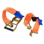Auto si Moto/Reparatii si depanare/Scule auto/Echipamente de ridicare si sprijin - Chinga ancorare cu clichet 3m 4T 50mm, GEKO G02352 - Infinity.ro