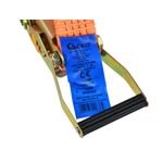 Auto si Moto/Reparatii si depanare/Scule auto/Echipamente de ridicare si sprijin - Chinga ancorare cu clichet 3m 4T 50mm, GEKO G02352 - Infinity.ro