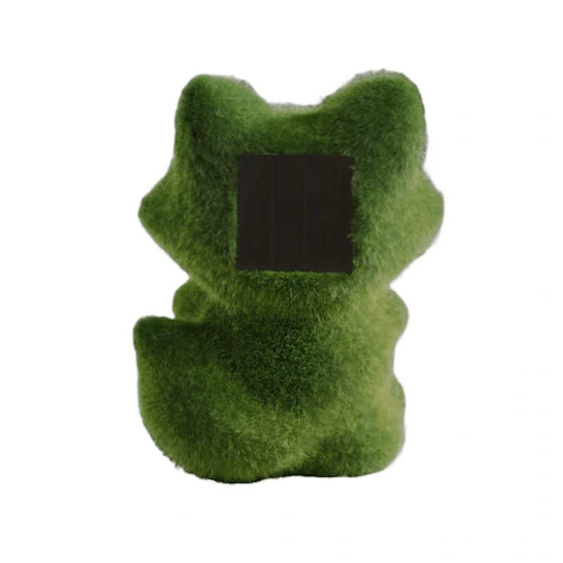 Casa si Gradina - Corpuri si surse de iluminat - Iluminat exterior - Lampi solare - Figurina solara verde, LED, IP44 - Infinity.ro