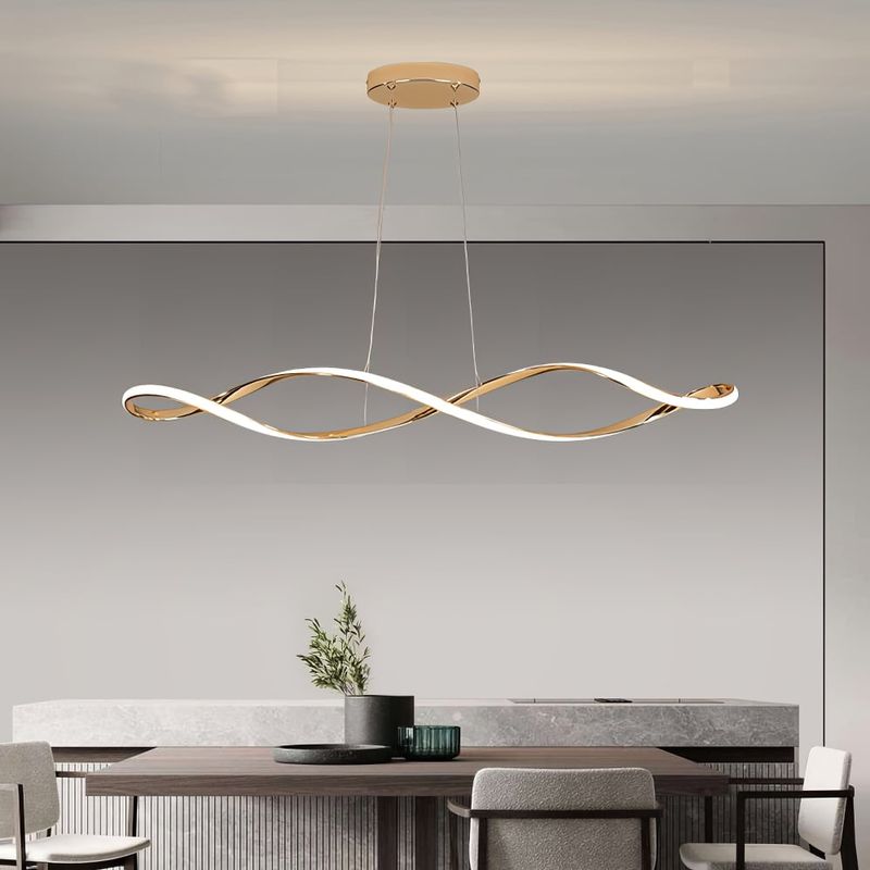 Casa si Gradina - Corpuri si surse de iluminat - Lustre si pendule - Lustra living LuminiLux, Gold, 92 CM, Metal - Infinity.ro