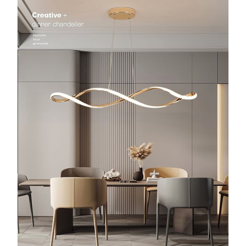 Casa si Gradina - Corpuri si surse de iluminat - Lustre si pendule - Lustra living LuminiLux, Gold, 92 CM, Metal - Infinity.ro
