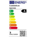 Casa si Gradina - Corpuri si surse de iluminat - Veioze si lampi - Veioze - Lampa dormitor  LuminiLux , Alb , 15x18 cm  , Fier +Sticla - Infinity.ro