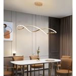 Casa si Gradina - Corpuri si surse de iluminat - Lustre si pendule - Lustra living LuminiLux, Gold, 92 CM, Metal - Infinity.ro