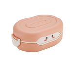 Casa si Gradina - Bucatarie si vesela - Organizare si depozitare bucatarie - Cutii alimentare - Caserola Lunch Box MOOD ( BE AUTHENTIC ) Compartimentata pentru Copii, 780 ML - Roz - Infinity.ro