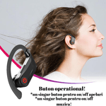 TV, Audio-Video si Foto - Portabile audio - Casti audio - Casti Wireless,Calitate Socanta a Sunetului, BT 5.1, Autonomie 8h, Raza Semnal 10m, Sonorizare 3D Surround, Buton on/off Apeluri,  ABS si - Infinity.ro