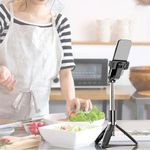 Laptop, Telefoane si Tablete - Telefoane mobile si accesorii - Accesorii Telefoane - Selfie stick-uri - Selfie Stick cu Trepied, Compatibil cu Camera/Telefon, 100cm - Techsuit (L02) - Negru - Infinity.ro