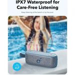 TV, Audio-Video si Foto - Portabile audio - Boxe portabile - Boxa Portabila Waterproof IPX7, 20W - Anker SoundCore Motion 100 (A3133011) - Negru - Infinity.ro