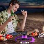 TV, Audio-Video si Foto - Portabile audio - Boxe portabile - Boxa portabila 360A°, 8W, IP67 - Anker SoundCore Glow Mini (A3136G11) - Negru - Infinity.ro