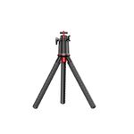 Laptop, Telefoane si Tablete - Telefoane mobile si accesorii - Accesorii Telefoane - Selfie stick-uri - Selfie Stick cu Trepied, 64cm - Techsuit (C03) - Negru - Infinity.ro