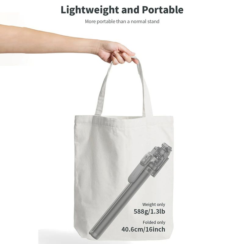 Laptop, Telefoane si Tablete - Telefoane mobile si accesorii - Accesorii Telefoane - Selfie stick-uri - Selfie Stick Stabil cu Trepied si Telecomanda, 205cm - Techsuit (C05) - Negru - Infinity.ro