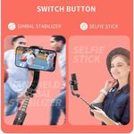 Laptop, Telefoane si Tablete - Telefoane mobile si accesorii - Accesorii Telefoane - Selfie stick-uri - Selfie Stick Stabil cu Trepied si Telecomanda, 70cm - Techsuit (L08Mini) - Negru - Infinity.ro