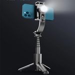 Laptop, Telefoane si Tablete - Telefoane mobile si accesorii - Accesorii Telefoane - Selfie stick-uri - Selfie Stick cu Trepied si Telecomanda, 70cm - Techsuit (L18sMini) - Negru - Infinity.ro