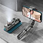 Laptop, Telefoane si Tablete - Telefoane mobile si accesorii - Accesorii Telefoane - Selfie stick-uri - Selfie Stick cu Trepied si Telecomanda, 70cm - Techsuit (L18sMini) - Negru - Infinity.ro