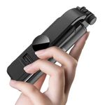 Laptop, Telefoane si Tablete - Telefoane mobile si accesorii - Accesorii Telefoane - Selfie stick-uri - Selfie Stick Stabil cu Trepied si Lumina, 70cm, Mini - Techsuit (L10s) - Negru - Infinity.ro