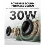 TV, Audio-Video si Foto - Portabile audio - Boxe portabile - Boxa Fara Fir Hi-Res, BassUp, SmartTune, IPX7, 30W - Anker SoundCore Motion 300 (A3135031) - Frost Albastru - Infinity.ro