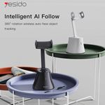 Laptop, Telefoane si Tablete - Telefoane mobile si accesorii - Accesorii Telefoane - Selfie stick-uri - Selfie Stick Rotativ cu Suport - Yesido (SF10) - Negru - Infinity.ro