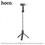 Laptop, Telefoane si Tablete - Telefoane mobile si accesorii - Accesorii Telefoane - Selfie stick-uri - Selfie Stick cu Interfata Surub 1/4 cu Telecomanda si Lumini LED, 80cm - Negru - Infinity.ro