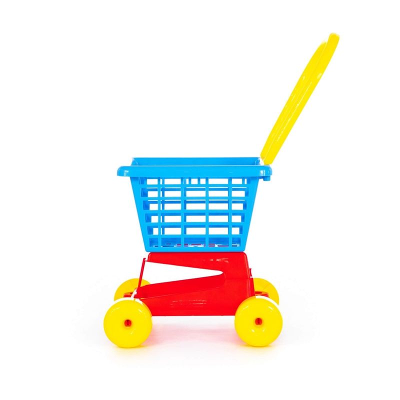 Jucarii, Copii si Bebe - Jucarii si jocuri - Jucarii de rol - Set joaca supermarket - Cos de cumparaturi, 36.5x31x24 cm, Polesie - Infinity.ro