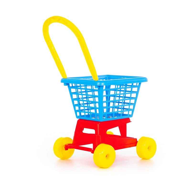 Jucarii, Copii si Bebe - Jucarii si jocuri - Jucarii de rol - Set joaca supermarket - Cos de cumparaturi, 36.5x31x24 cm, Polesie - Infinity.ro