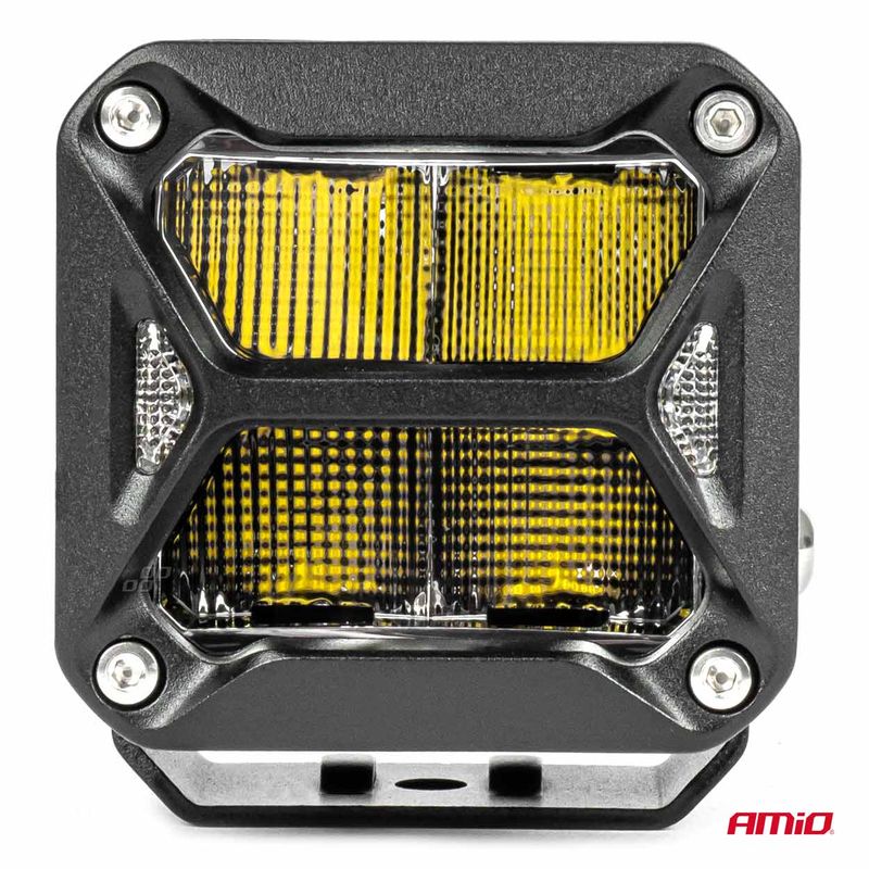 Auto si Moto - Piese auto si accesorii - Caroserie - Faruri, stopuri si proiectoare - Proiector LED "PRO SERIES" , putere 18W, 1800lm, culoare 6000K, tensiune 10-30V, dimensiuni 82 x 78 x 76 mm - Infinity.ro