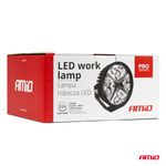 Auto si Moto - Piese auto si accesorii - Caroserie - Faruri, stopuri si proiectoare - Proiector LED "PRO SERIES" , putere 54W, 7200lm, culoare 6000K, tensiune 10-30V, dimensiuni 140 x 140 x 61 mm - Infinity.ro