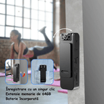 TV, Audio-Video si Foto - Camere video - Camere video compacte - Camera Video Recorder HD 1080P cu Clip Magnetic pentru Conferinte si Sporturi in Aer Liber, Negru - Infinity.ro
