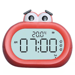 Casa si Gradina - Decoratiuni - Ceasuri - Ceas cu Alarma si Afisaj de Temperatura, Pentru Adulti si Copii, Ceas Electronic cu LED, Control prin Telefon, Rosu - Infinity.ro