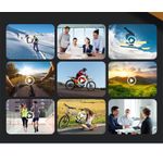 TV, Audio-Video si Foto - Camere video - Camere video compacte - Camera video sport HD, 4K, Rotire obiectiv la 180°, Portabila, Acces WiFi pe mobil, Negru, cu clip si suport ghidon - Infinity.ro