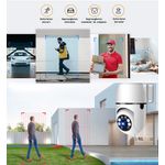 Casa si Gradina - Electrice - Smart Home - Camere de supraveghere - Camera de Supraveghere ambrasmart HD 360°, WiFi, Vedere Nocturna, Interfon Vocal, Conectare priza, Interior si Exterior - Infinity.ro