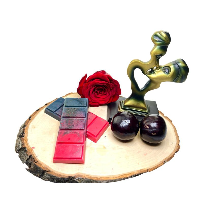 Casa si Gradina - Decoratiuni - Aromaterapie si lumanari - Ceara parfumata - Tableta din ceara naturala de soia parfumata - Cherrybell, handmade 50 g - Infinity.ro