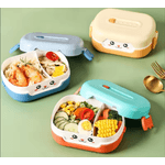 Casa si Gradina - Constructii - Depozitare, transport si protectie - Cantare electronice comerciale - Caserola Lunch Box MOOD ( BE AUTHENTIC ) Compartimentata pentru Adulti si Copii, 19x13x7cm, 700 ML - Rosu - Turcoaz - Infinity.ro
