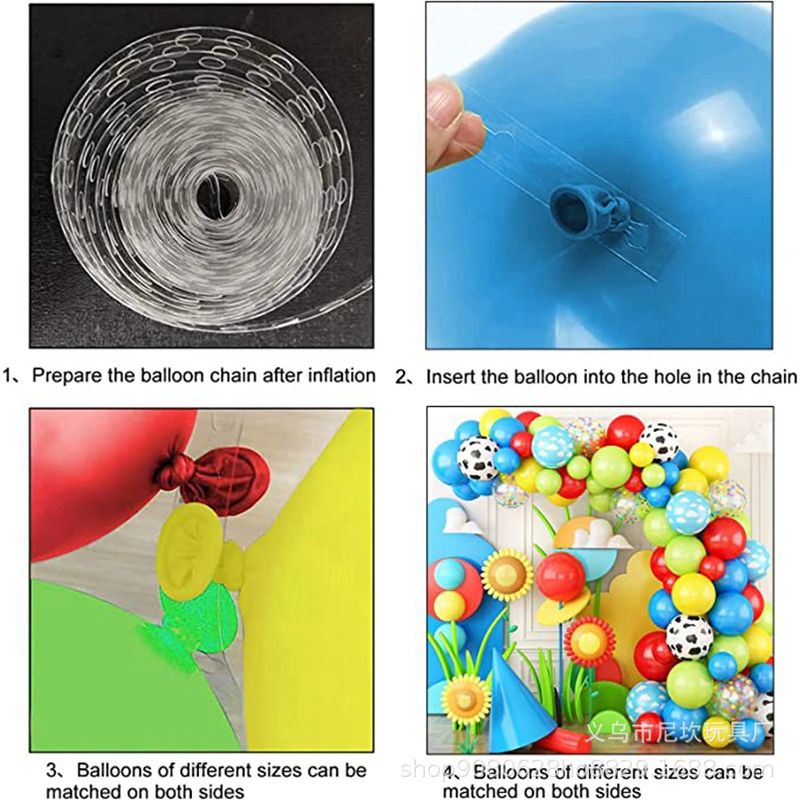 Casa si Gradina - Decoratiuni - Decoratiuni petrecere - Baloane - Set arcada baloane decorative Super Mario din 135 piese, aranjament pentru petrecere, calitate latex Extra - Infinity.ro