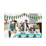 Casa si Gradina/Decoratiuni/Decoratiuni petrecere/Vesela pentru petrecere - Set 89 piese de vesela petrecere Batman pentru 10 copii, accesorii servire si decorarea mesei + 18 baloane, Multicolor - Infinity.ro