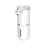 Casa si Gradina - Sanitare - Suporturi si accesorii baie - Dispensere - Dozator automat pentru sapun spuma sau lichid GAVIO®, senzor miscare, 4 trepte de dozare, 380 ml, incarcare USB, Alb - Infinity.ro