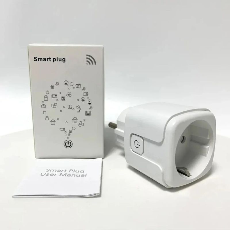 Casa si Gradina - Electrice - Prize - Priza inteligenta GAVIO® G20 WiFi, aplicatie mobila, 20A, 4400W, control vocal, compatibila Alexa/Google Home, Alb - Infinity.ro