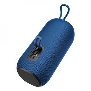 Boxa Wireless BT 5.0, FM, Card TF, Disk U, TWS, USB, 5W, 1200mAh - Hoco Sonar (HC10) - Albastru inchis Albastru