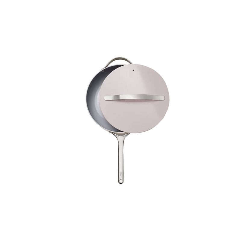 Casa si Gradina - Bucatarie si vesela - Vase pentru gatit - Tigai si seturi - Tigaie inalta cu capac Zilan ZLN0880 din 5 straturi de material, maner inox, 28 cm - Infinity.ro