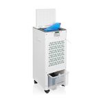 Electronice si Electrocasnice - Climatizare si sisteme de incalzire - Aparate racire aer - Ventilatoare - Racitor de aer Floria ZLN1108, Capacitate 2.5 L, 3 trepte de viteza, 2 recipiente pentru gheata, 65W - Infinity.ro