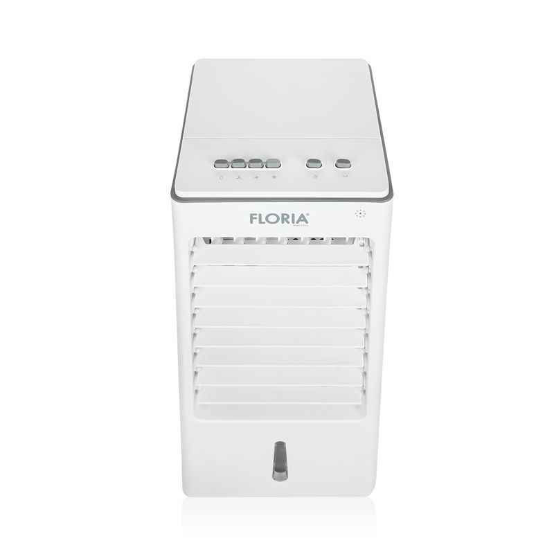 Electronice si Electrocasnice - Climatizare si sisteme de incalzire - Aparate racire aer - Ventilatoare - Racitor de aer Floria ZLN1108, Capacitate 2.5 L, 3 trepte de viteza, 2 recipiente pentru gheata, 65W - Infinity.ro