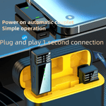 TV, Audio-Video si Foto - Accesorii TV si audio - Microfoane - Microfoane profesionale wireless 2 in1 RoHS® tip Lavaliera,Apple si Android, 48 h functionare pentru Vlogging,Tik Tok - Infinity.ro