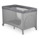 Casa si Gradina - Mobilier - Mobilier copii - Patuturi copii - Patut pliant voiaj ultraportabil pentru copii HappyKID Relaxing Bed, Saltea Inclusa, 125 x 65 cm, Gri - Infinity.ro