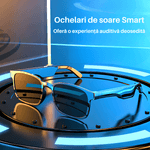 Fashion, accesorii si bijuterii - Barbati - Accesorii barbati - Ochelari de soare barbati - Ochelari de Soare Inteligenti, Bluetooth 5.0, Sistem Audio SMART, Wireless, Autonomie Mare, Protectie UV400, Negru - Infinity.ro