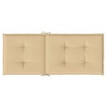 Casa si Gradina - Textile si covoare - Perne si pilote - Perne decorative - Perne scaun cu spatar inalt 4 buc. melanj bej 120x50x4cm textil - Infinity.ro