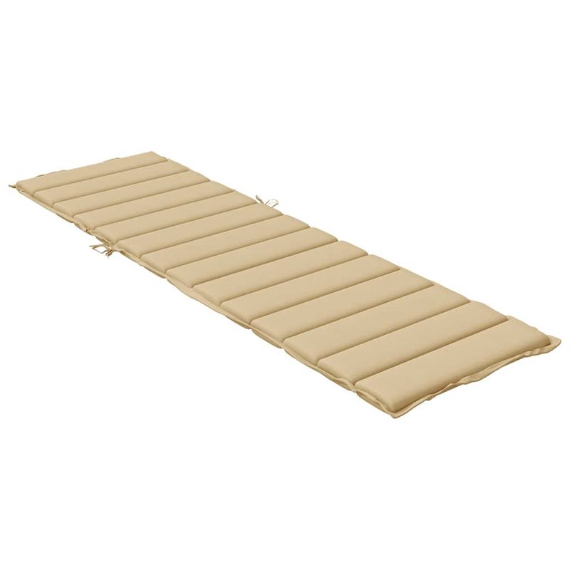 Casa si Gradina - Gradina si terasa - Mobilier exterior - Perne decorative exterior - Perna de sezlong, melanj bej, 200x60x4 cm textil - Infinity.ro