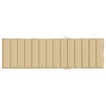 Casa si Gradina - Gradina si terasa - Mobilier exterior - Perne decorative exterior - Perna de sezlong, melanj bej, 200x60x4 cm textil - Infinity.ro