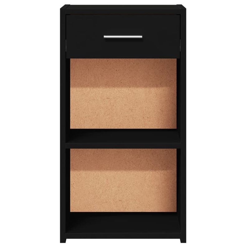 Casa si Gradina - Mobilier - Comode si corpuri - Noptiere - Noptiere, 2 buc., negru, 35x34x65 cm, lemn prelucrat - Infinity.ro