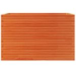 Casa si Gradina - Gradinarit si plante - Plante si ghivece - Ghivece si suporturi - Jardiniera gradina, maro ceruit, 110x60x68,5 cm, lemn masiv pin - Infinity.ro